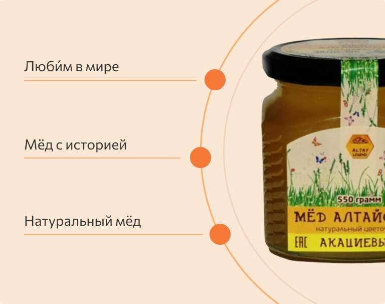Фото Люби́м в мире, Мёд с историей, Натуральный мёд