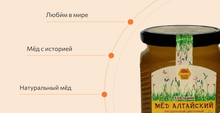 Фото Люби́м в мире, Мёд с историей, Натуральный мёд